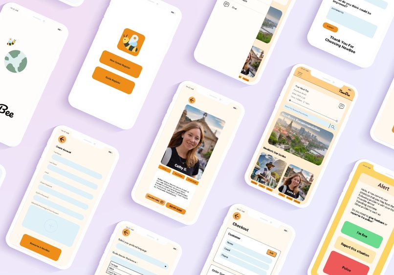 NewBee Newcomer Guide App – screenshot 1