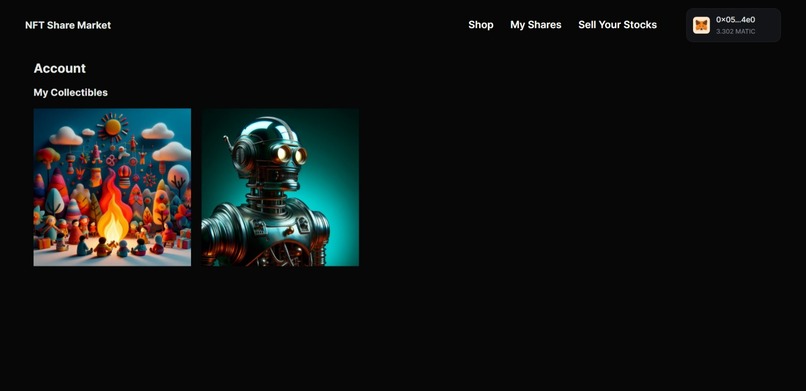 NFT Share Market – screenshot 3