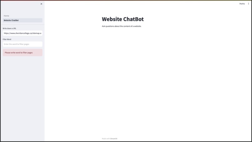 AI ChatBot – screenshot 3
