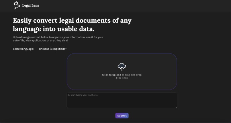 Legal Lens – screenshot 2