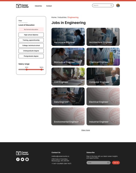 Career Courier – screenshot 3