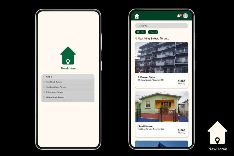 NewHome – screenshot 1