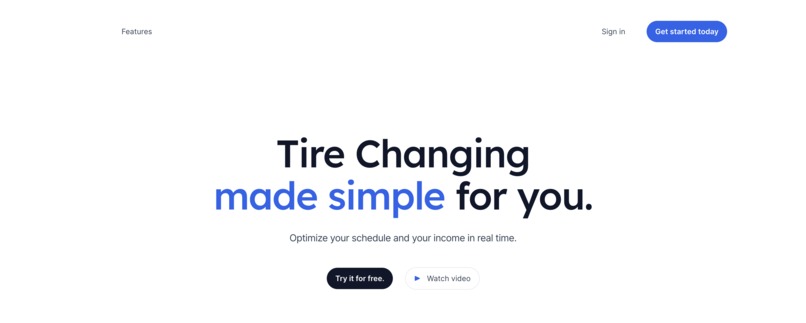 TireSwift – screenshot 1