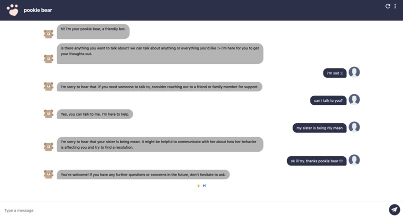 BearHugs Support – screenshot 2