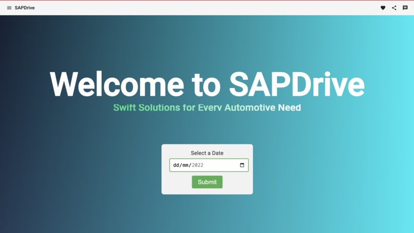 SAPDrive – screenshot 1