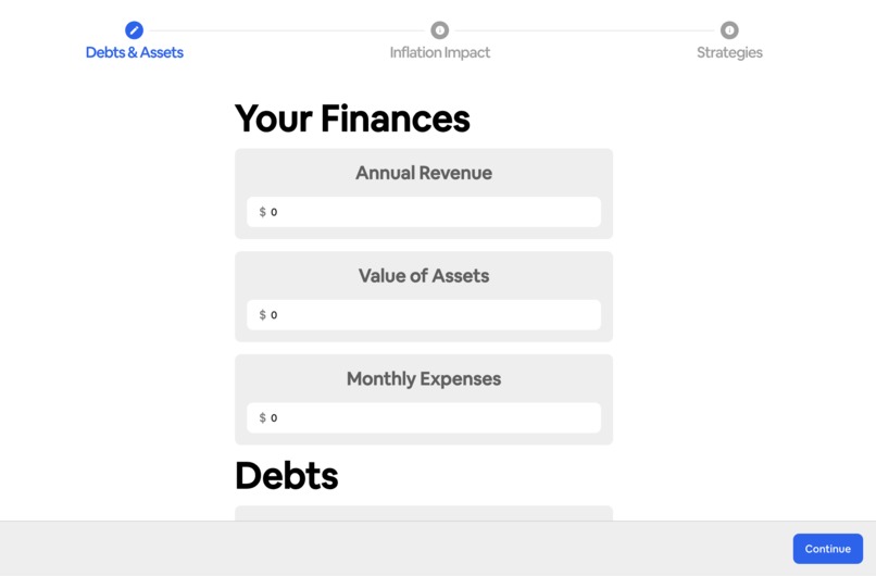 InflationWise – screenshot 2