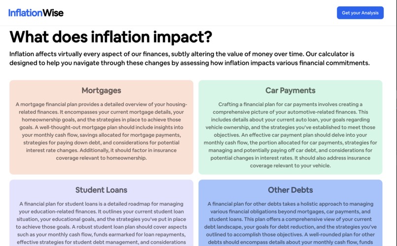InflationWise – screenshot 4