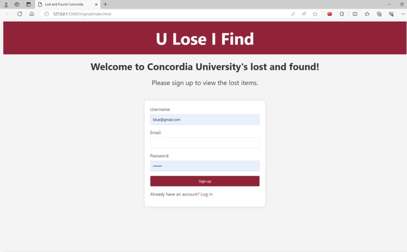 U Lose I Find – screenshot 1