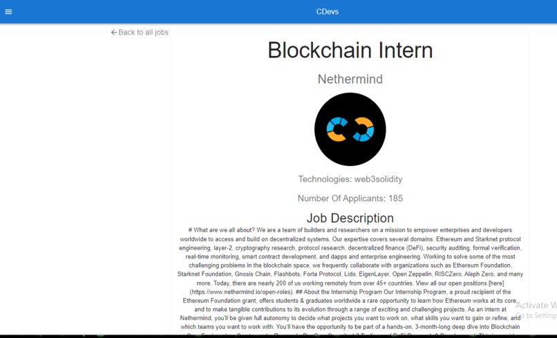 CrackDevs RemoteJobs App – screenshot 2