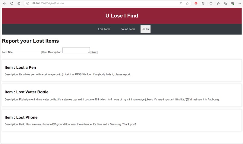 U Lose I Find – screenshot 4