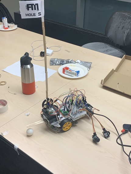 IR assisted ramming mini-golf club – screenshot 4