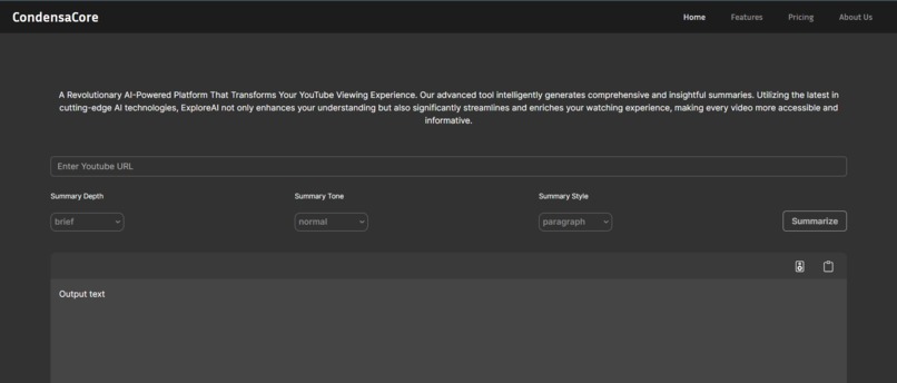 CondensaCore – screenshot 1