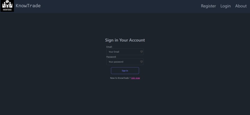 KnowTrade – screenshot 3