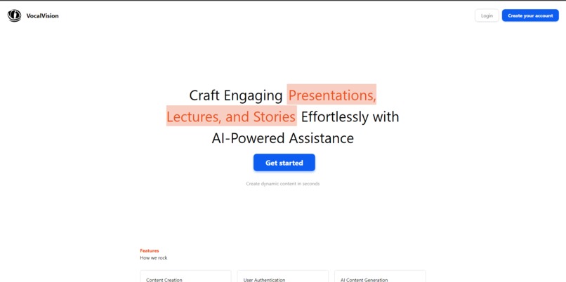 VocalVision – screenshot 1