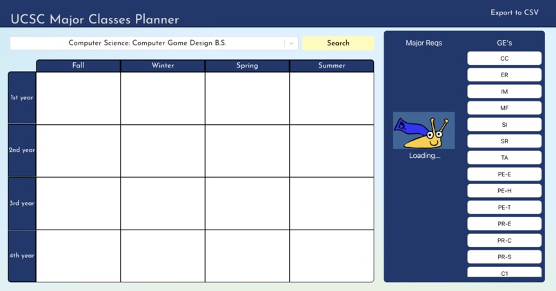 UCSC Major Reqs Planner – screenshot 3