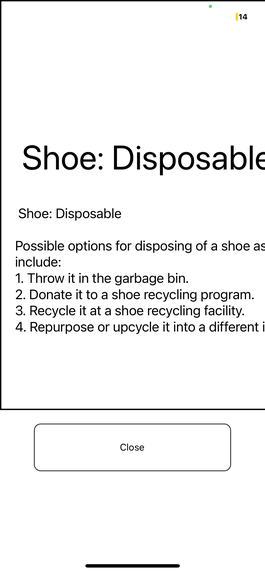 WasteWisely – screenshot 1