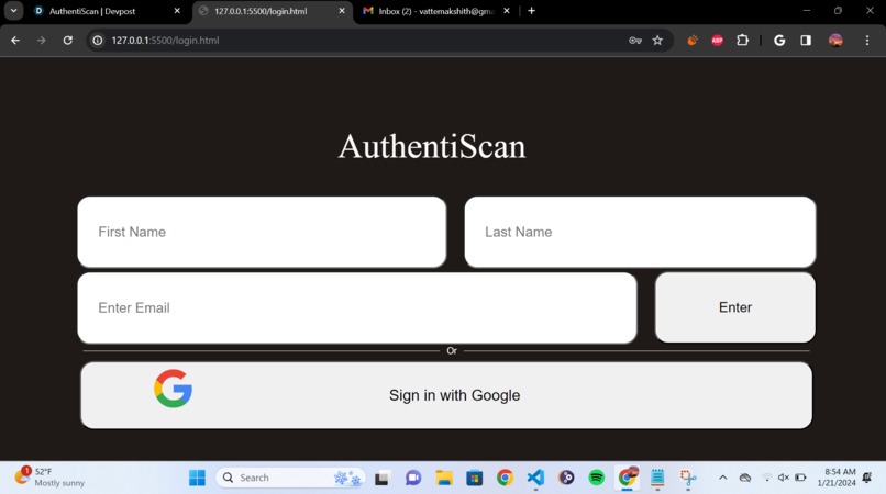 AuthentiScan – screenshot 3
