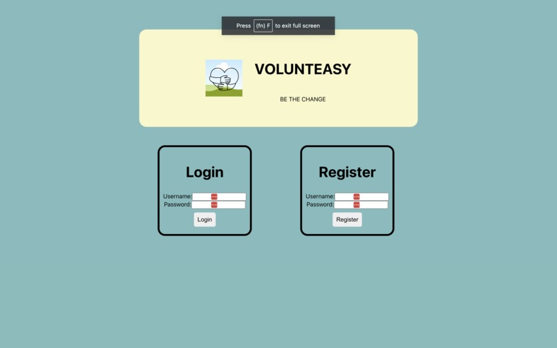 VoluntEasy – screenshot 1