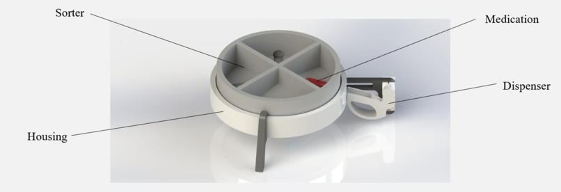 Automatic medicine dispenser – screenshot 1
