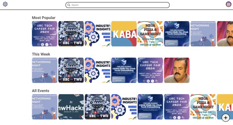 UBSee Events – screenshot 1