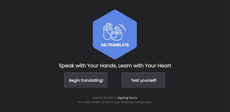ASLTranslate – screenshot 1