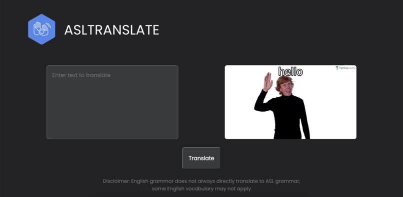 ASLTranslate – screenshot 2