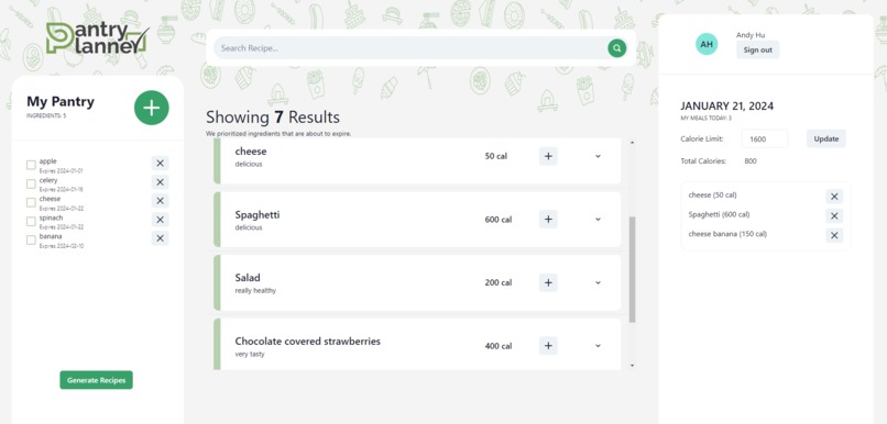 Pantry Planner – screenshot 2