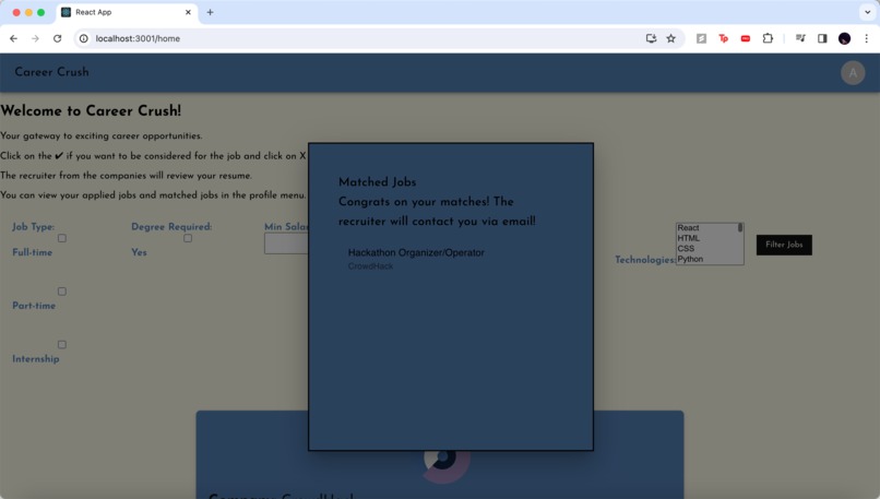 Career Crush – screenshot 1