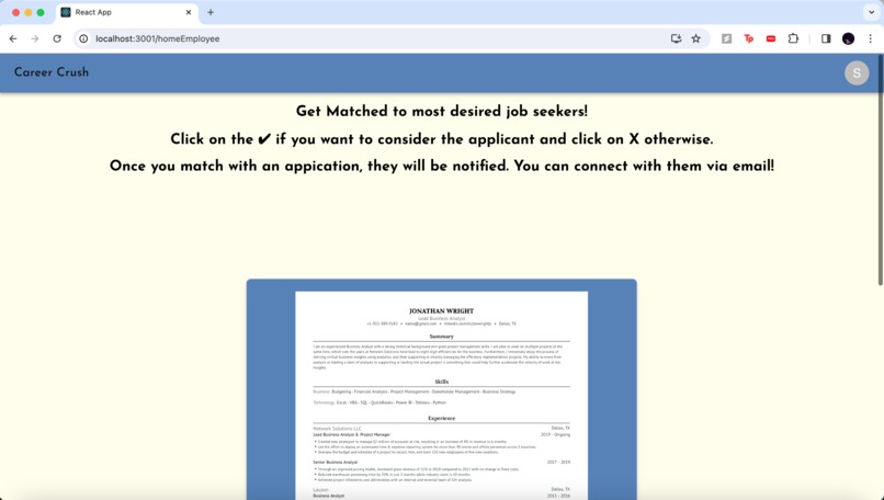 Career Crush – screenshot 3