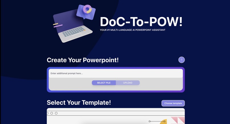 DoC-To-POW! – screenshot 1