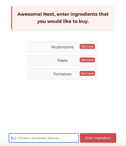MealMapper – screenshot 3