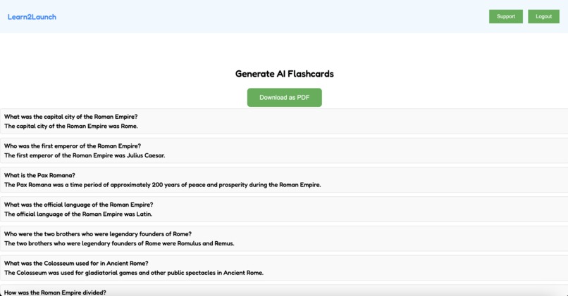 Learn2Launch – screenshot 3