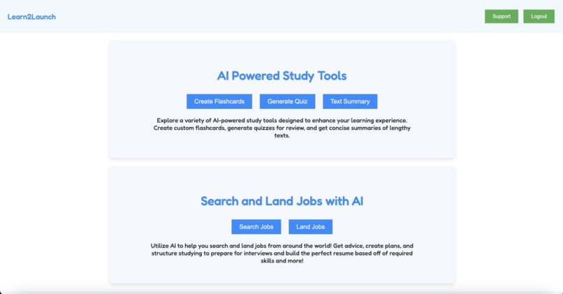 Learn2Launch – screenshot 2