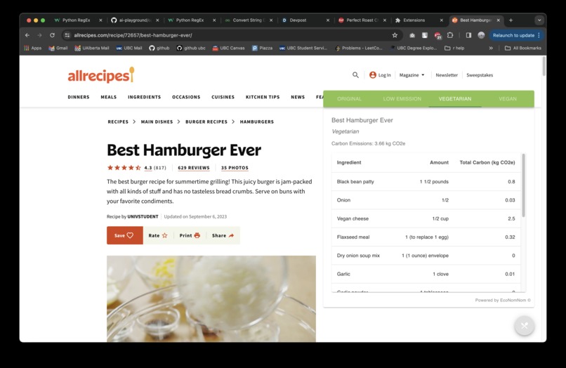 EcoNomNom – screenshot 3