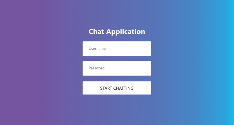 Chat App – screenshot 1