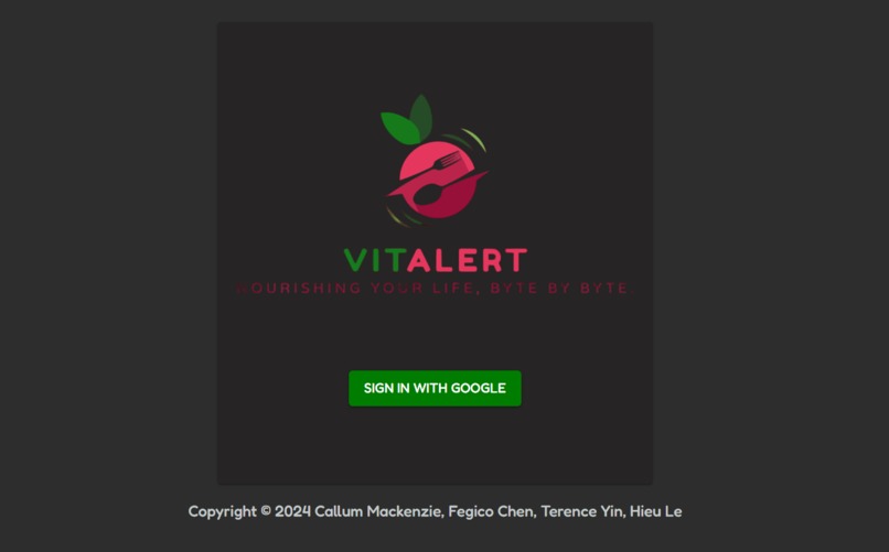 VitAlert – screenshot 2