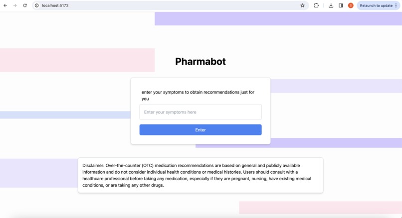 PharmaBot – screenshot 1