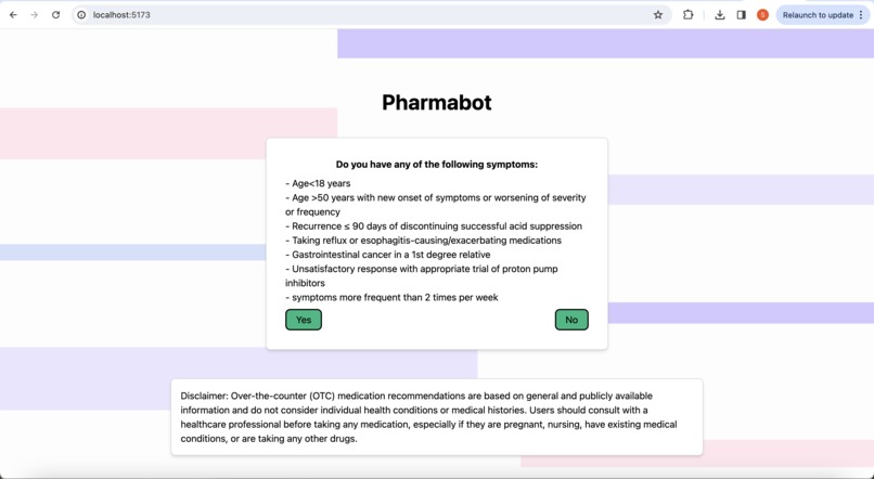 PharmaBot – screenshot 2