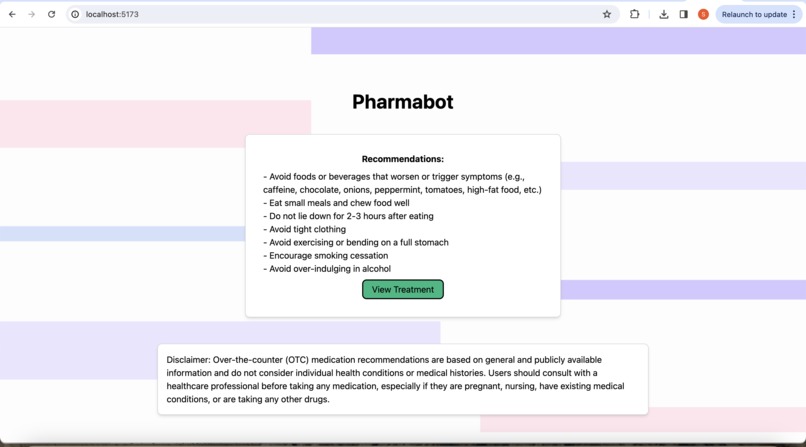 PharmaBot – screenshot 3