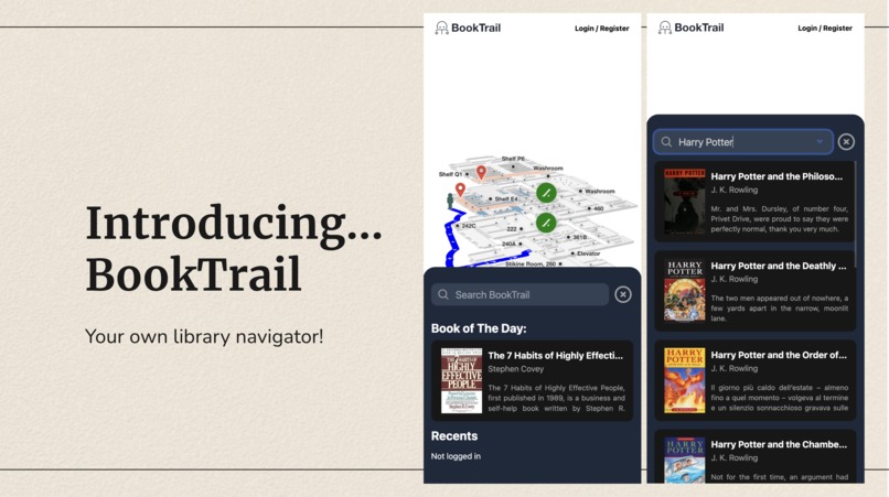 BookTrail – screenshot 1