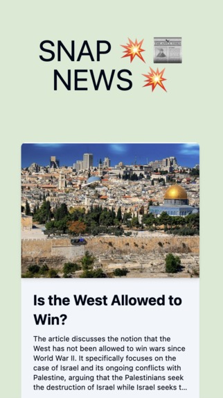 SnapNews – screenshot 2