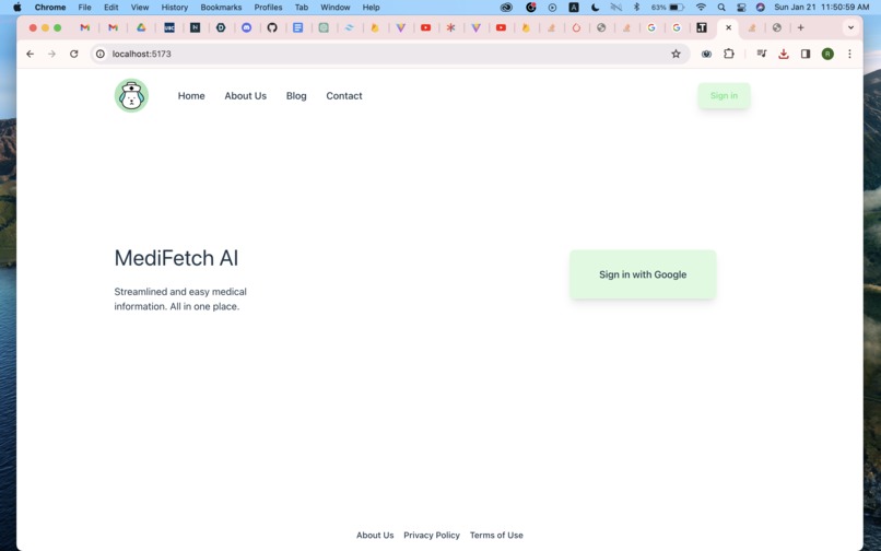 MediFetch AI – screenshot 1