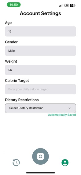 NutriSnap – screenshot 4