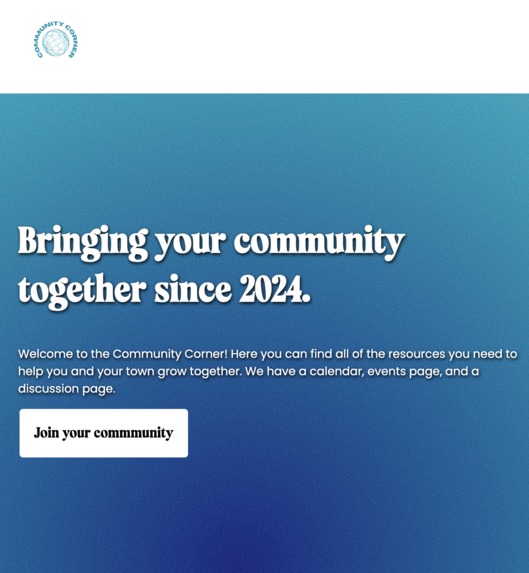 Community Corner – screenshot 3