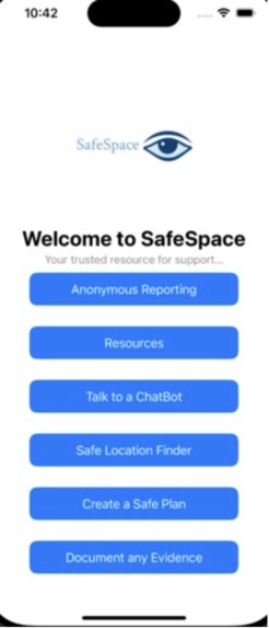 SafeSpace – screenshot 1