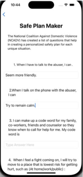 SafeSpace – screenshot 4