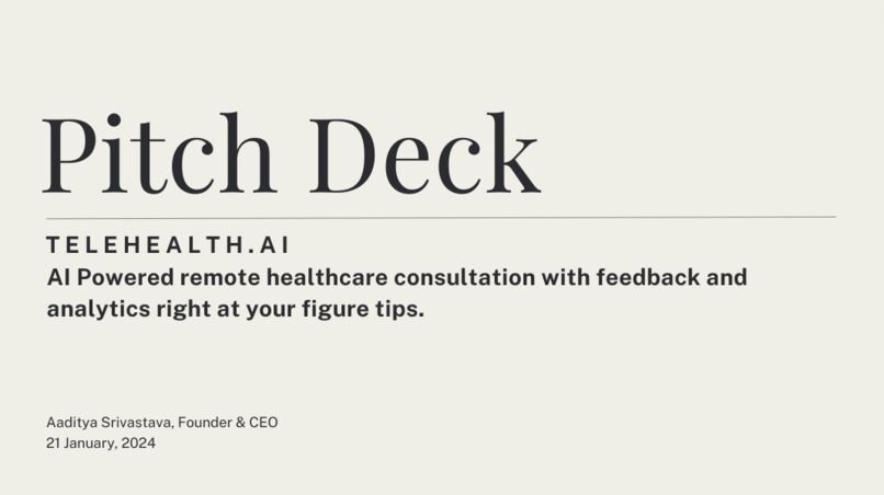 TeleHealth.AI – screenshot 1