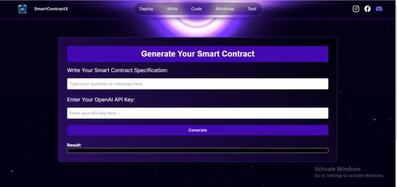 SmartContractX – screenshot 2