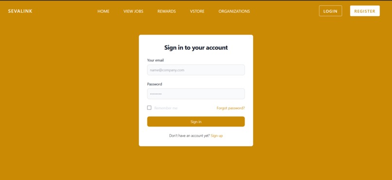 SevaLink – screenshot 2