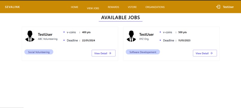 SevaLink – screenshot 3